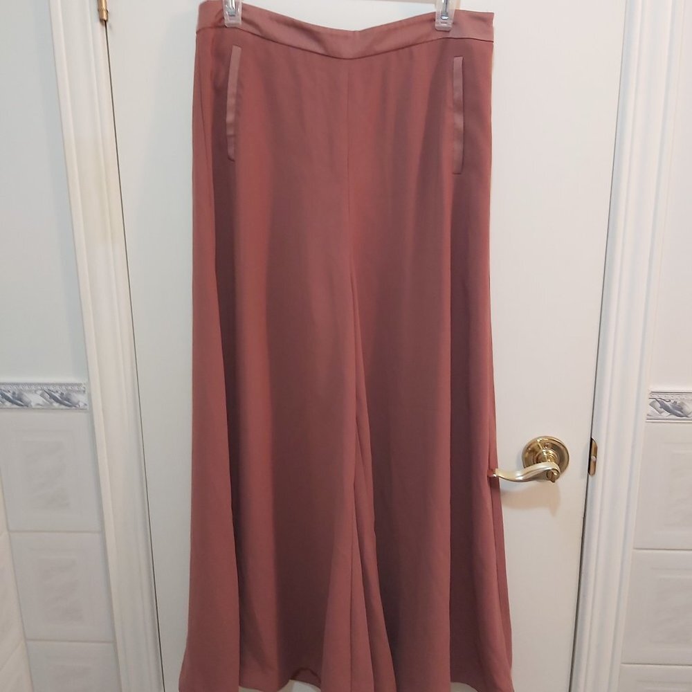 Topshop wide leg pants, size 8